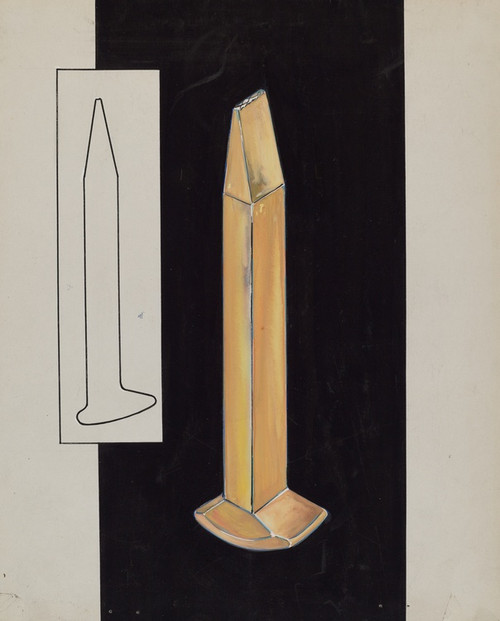 Digital Print - Gold Spike by Sebastian Simonet