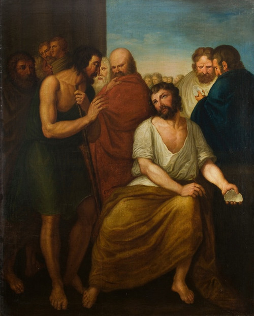 Digital Print - Ostracism over Aristides by Franciszek Smuglewicz