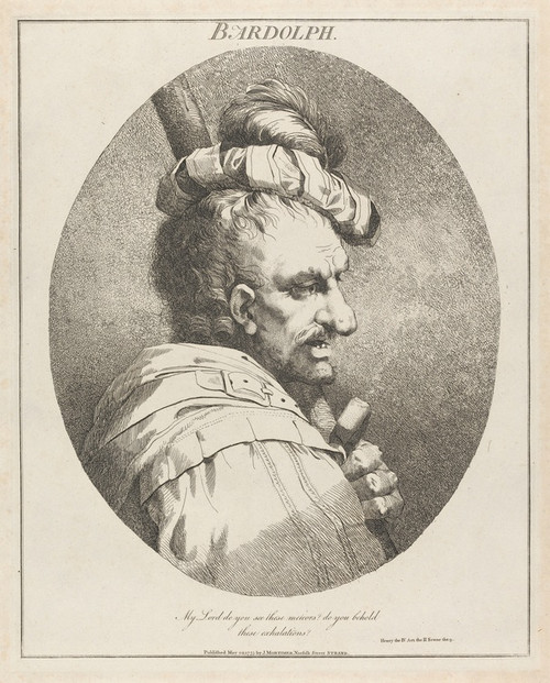 Digital Print - Bardolph, from Henry IV, Act II, Scene 9 by John Hamilton Mortimer