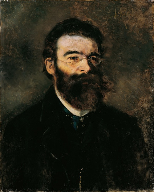Digital Print - Der Internist Professor Samuel Stern by Anton Romako
