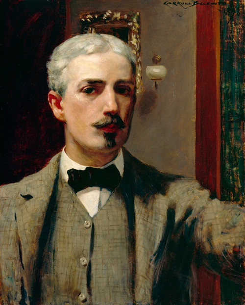 Digital Print - Self Portrait by James Carroll Beckwith