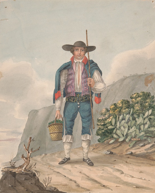 Digital Print - Man of El Miradero by Alfred Diston