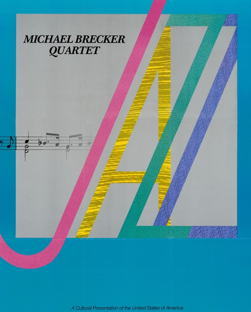 Digital Print - Michael Brecker Quartet by U.S. Information Agency