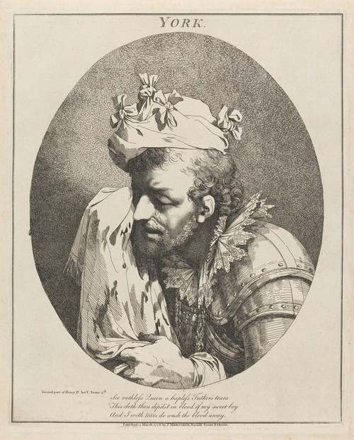 Digital Print - York, 'Henry IV', Part II, Act V, Scene IV by John Hamilton Mortimer