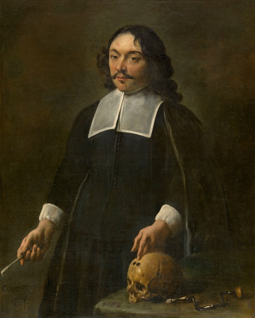 Digital Print - Portrait of a Surgeon by Jan Cossiers