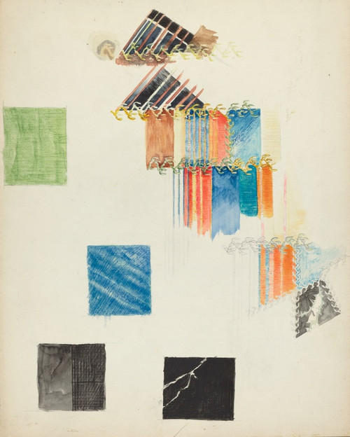 Digital Print - Embroidery - Technique Demonstration by American 20th Century