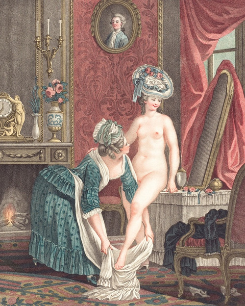 Digital Print - La Toilette by Louis-Marin Bonnet