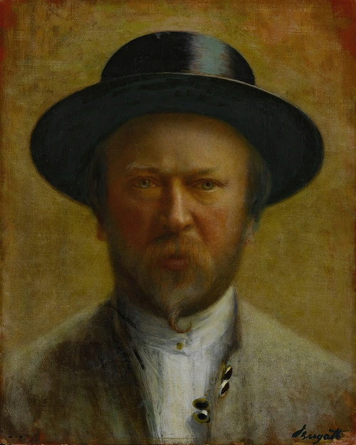 Digital Print - Portrait Of A Man, Traditionally Identified As A Self-Portrait by Carlo Bugatti