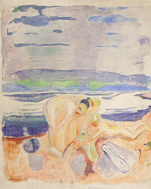 Digital Print - Alma Mater; Exploring Children by Edvard Munch