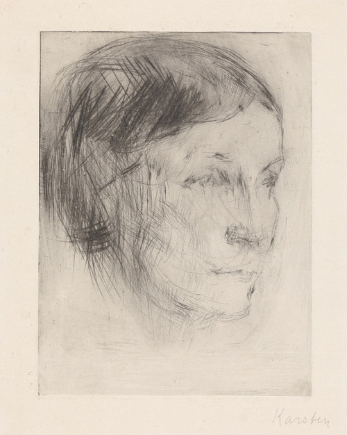 Digital Print - Ellen Waagensen by Ludvig Karsten