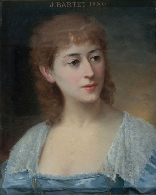 Digital Print - Portrait de Julia Bartet (1854-1941), socitaire de la Comdie-Franaise dans le rle de Mlle du Vigean. by Daniel Brard