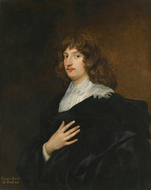 Digital Print - Portrait Of William Russell, 5th Earl And Later 1st Duke Of Bedford (1616-1700) by Anthony van Dyck
