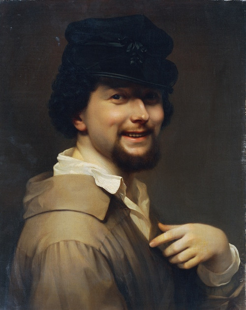 Digital Print - Self-portrait by Georg Martin Ignaz Raab
