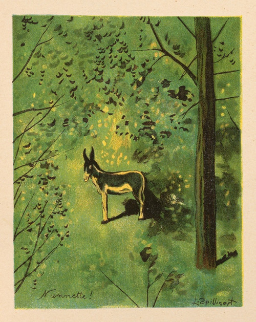 Digital Print - Au temps que Nanette tait perdue by Lon Spilliaert