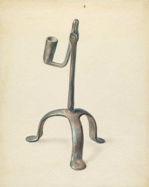 Digital Print - Candle Holder by Bernard Gussow