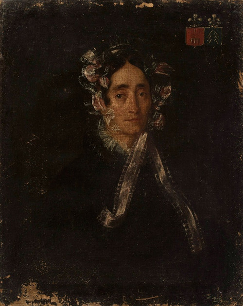 Digital Print - Portrait of a woman in a cap by Feliks Pczarski