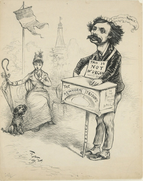 Digital Print - To the Victors Belong theSpoils by Thomas Nast