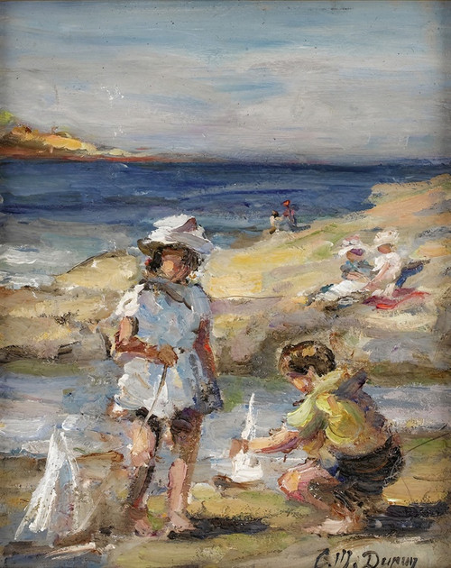 Digital Print - At the Beach by Paul Michel Dupuy