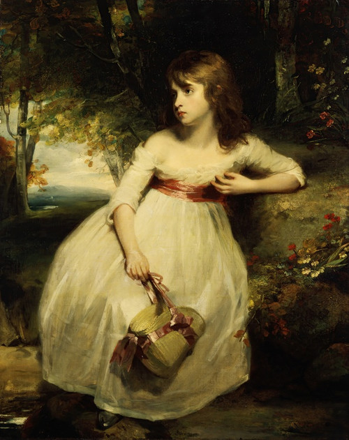 Digital Print - The Little Gardener by John Hoppner