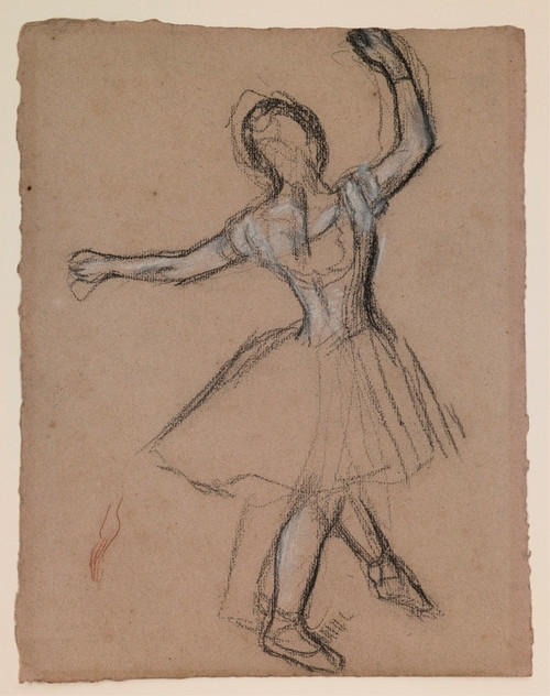 Digital Print - Dancer on Stage and in Motion by Edgar Degas Digital Print - Dancer on Stage and in Motion by Edgar Degas