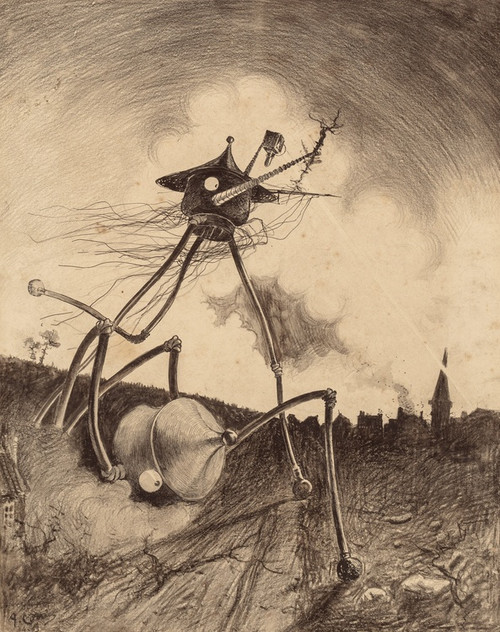 Digital Print - Martians on the Move by Henrique Alvim Corra