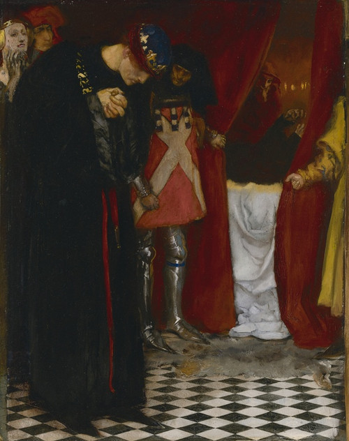 Digital Print - Come hither, gracious sovereign, view this body', King Henry VI, Part II, Act III, Scene II by Edwin Austin Abbey