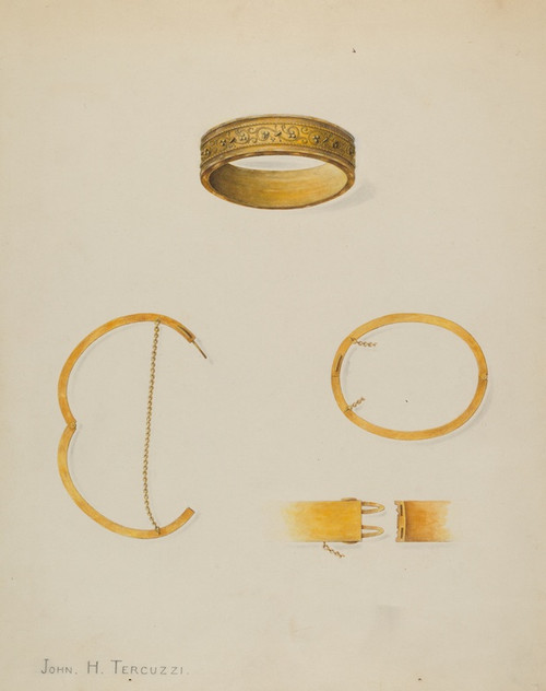 Digital Print - Bracelet by John H. Tercuzzi