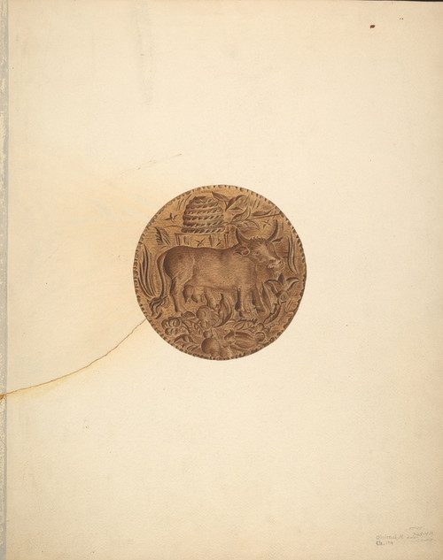 Digital Print - Butter Mold by Michael Riccitelli