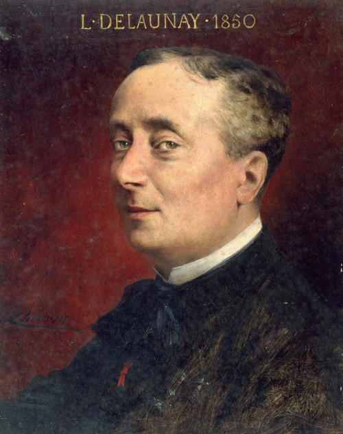 Digital Print - Portrait de Louis Delaunay pre (1826-1903), socitaire de la Comdie Franaise by Thobald Chartran
