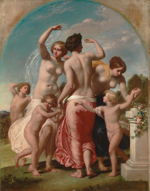Digital Print - The Three Graces by William Edward Frost