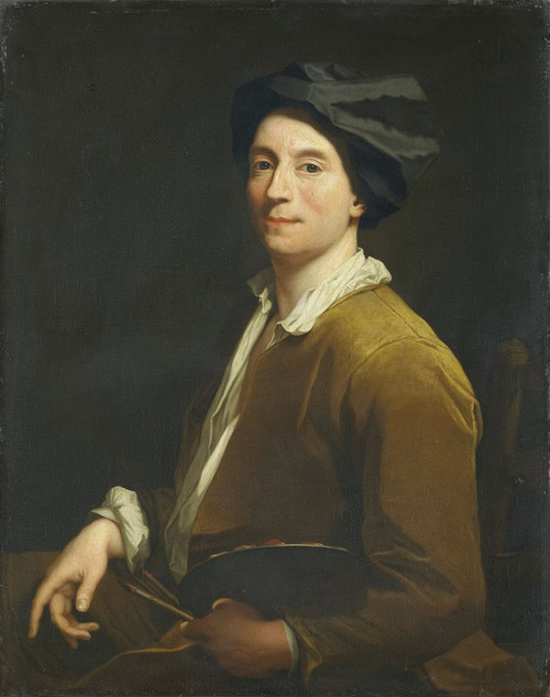 Digital Print - Portrait of a Painter, probably a Self Portrait by Krzysztof Lubieniecki