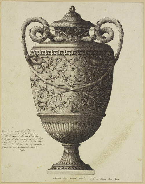 Digital Print - A vase by Antonio Isopi