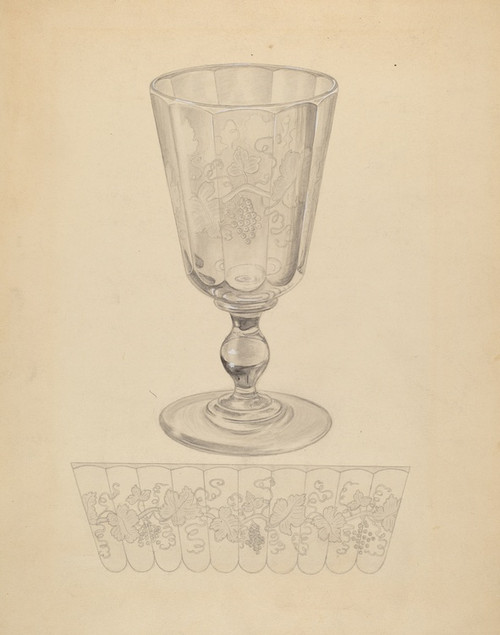 Digital Print - Goblet by Gertrude Lemberg Digital Print - Goblet by Gertrude Lemberg