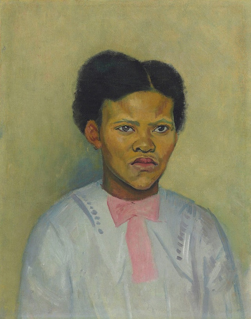 Digital Print - The African Girl by Isaac Rosenberg