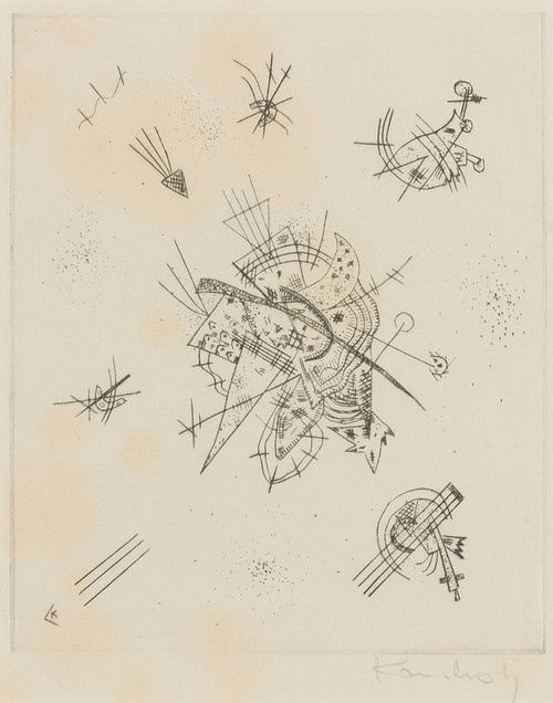 Digital Print - Kleine Welten X (R. 173) by Wassily Kandinsky