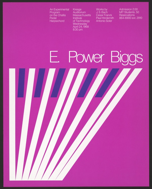 Digital Print - E. Power Biggs by Dietmar Winkler