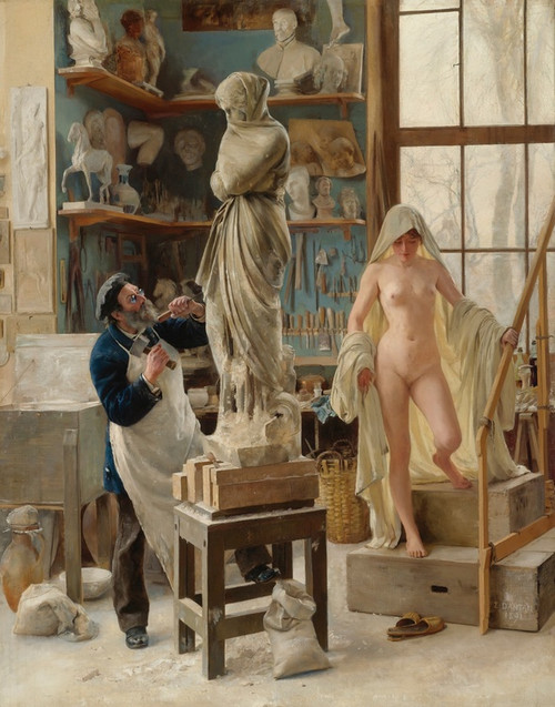 Digital Print - A Restoration by Edouard Dantan