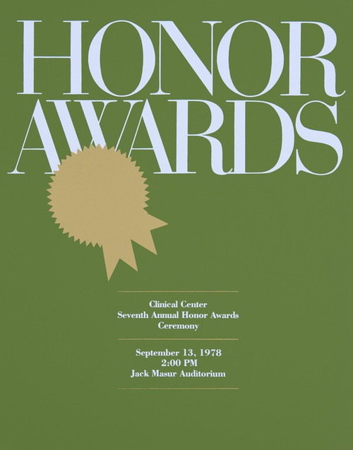 Digital Print - Honor awards by National Institutes of Health