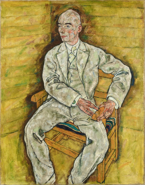 Digital Print - Victor Ritter von Bauer by Egon Schiele