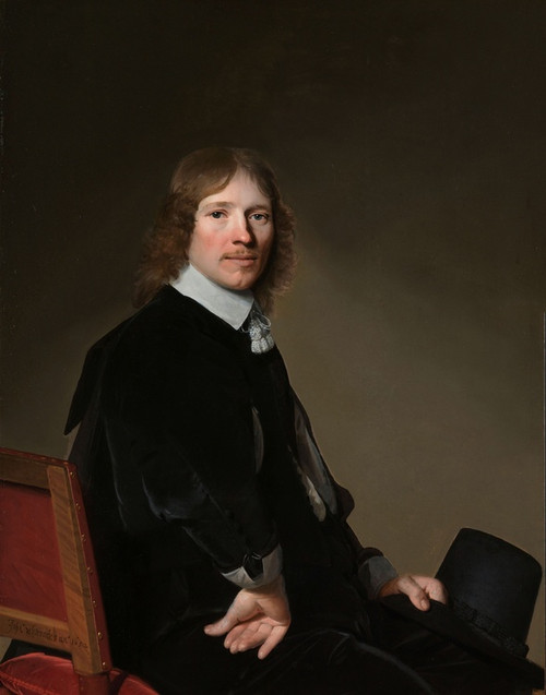 Digital Print - Portrait of Eduard Wallis by Johannes Cornelisz Verspronck
