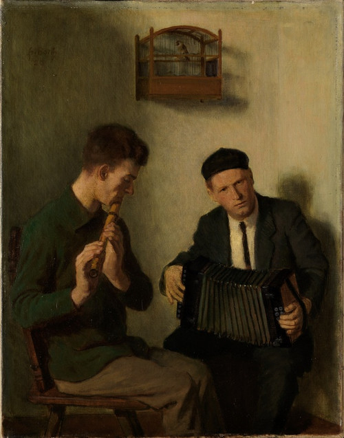 Digital Print - Musikanten by Friedrich Barth