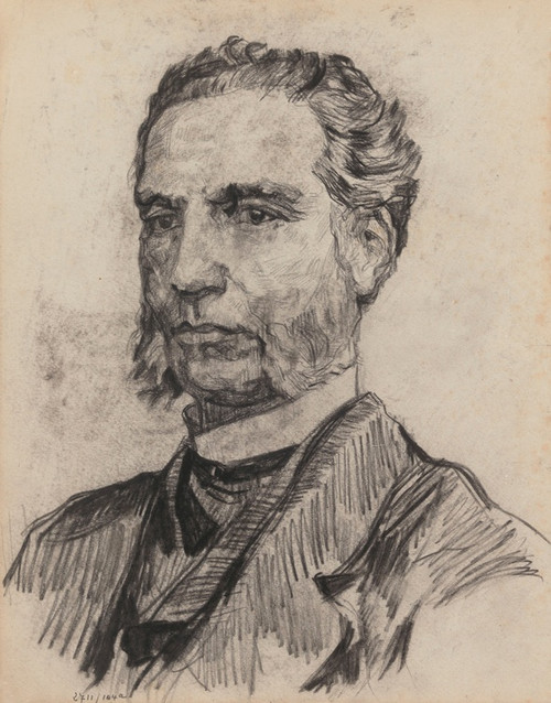 Digital Print - Portrait of a Man by James Ensor