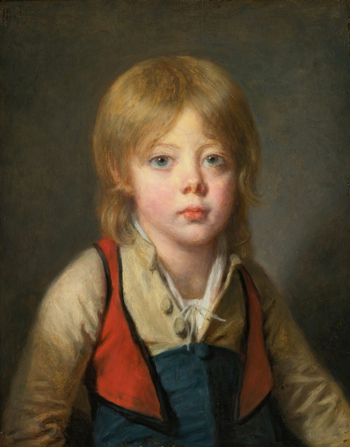 Digital Print - Young Peasant Boy by Jean-Baptiste Greuze