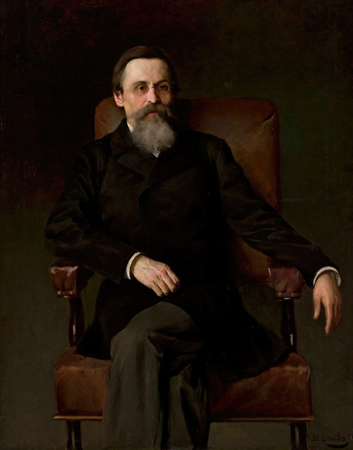 Digital Print - Portrait of Tadeusz Korzon by Stanisaw Lentz