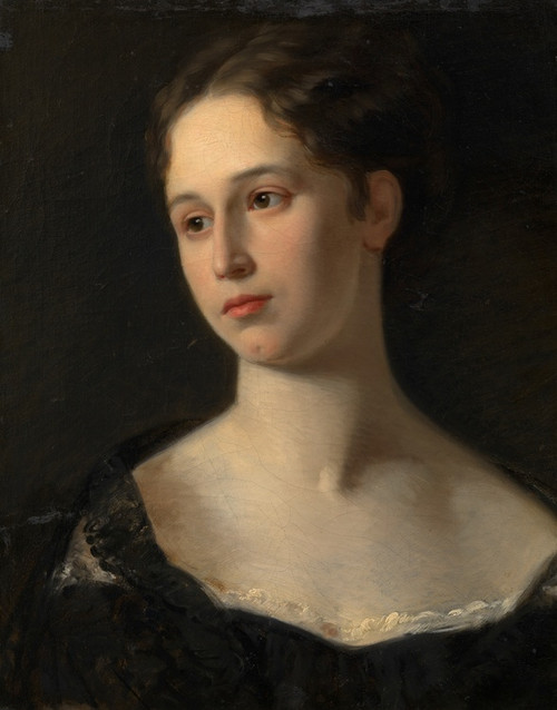 Digital Print - Franziska Lafite, geb. Kandl by Ernst Lafite
