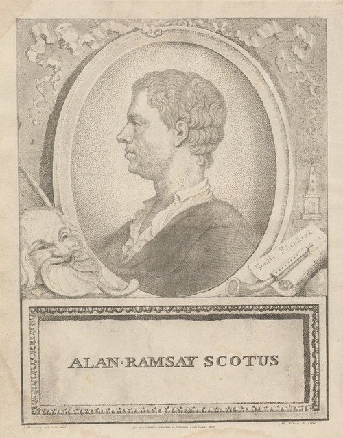 Digital Print - Alan Ramsay Scotus by David Allan