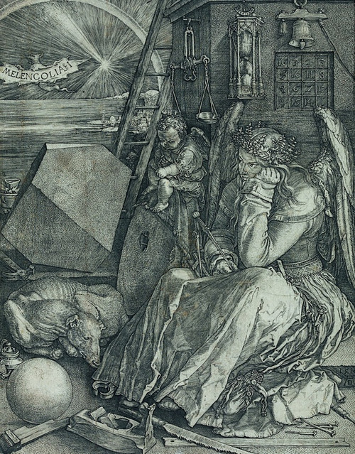 Digital Print - Melencolia I by Albrecht Drer