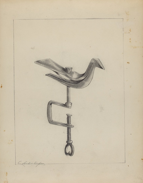 Digital Print - Sewing Bird by Columbus Simpson