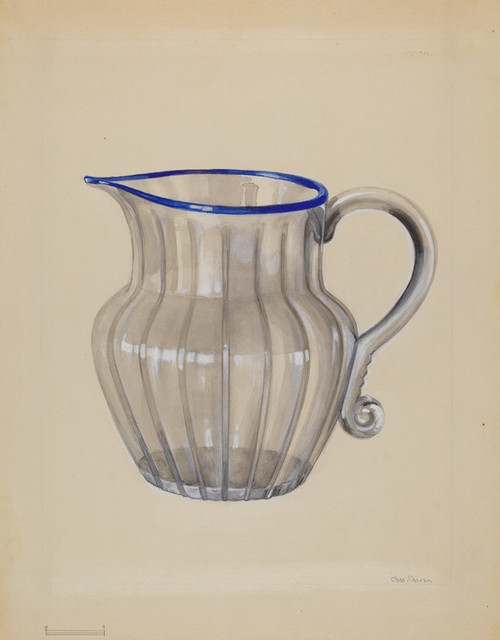 Digital Print - Small Pitcher by Charles Caseau Digital Print - Small Pitcher by Charles Caseau