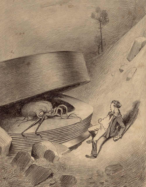 Digital Print - Martian Emerges by Henrique Alvim Corra